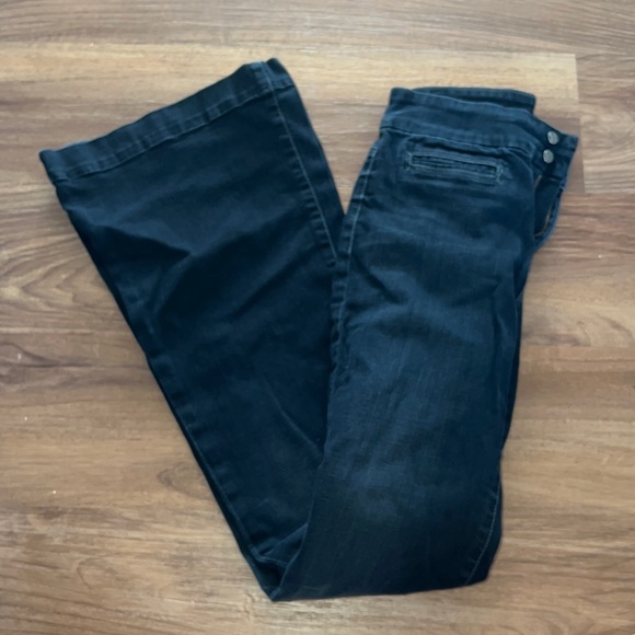 7 For All Mankind High Rise Super Flare Jeans 29 - Picture 1 of 7